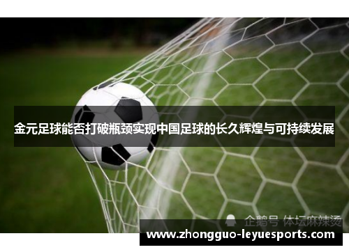金元足球能否打破瓶颈实现中国足球的长久辉煌与可持续发展
